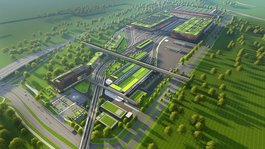 Tengah Depot and Associated Facilities for Jurong Region Line
